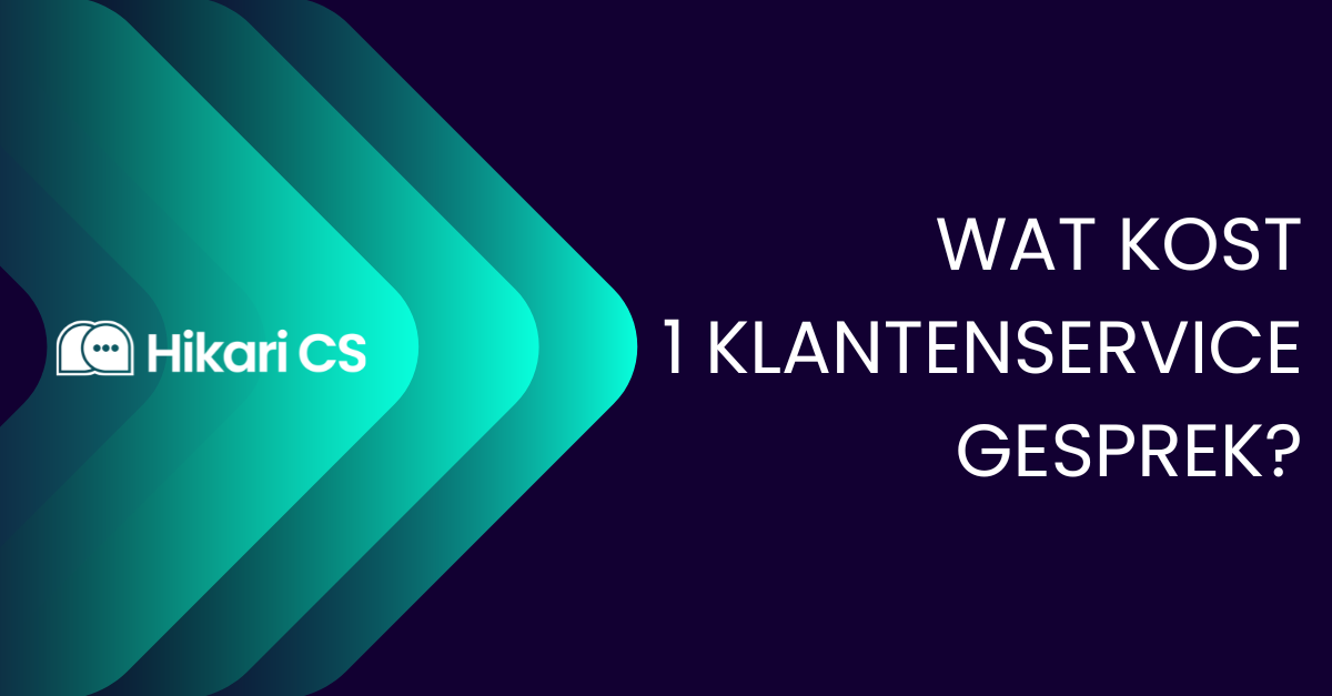 Wat Kost Een Klantenservice Gesprek Voor Webshops?